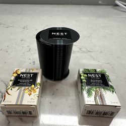 Nest Candle And 2 Oil 5ml Fragrance 