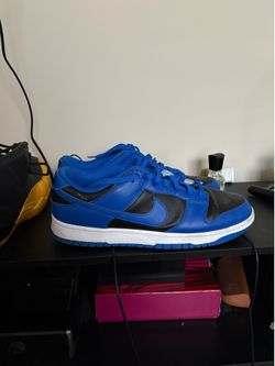 Blue Nike dunks size 12.5
