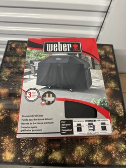 Weber 7757 Premium Grill Cover Genesis 300 & Genesis II LX 300 - New Open Box