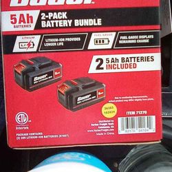 20v 5 Amp Batteries 