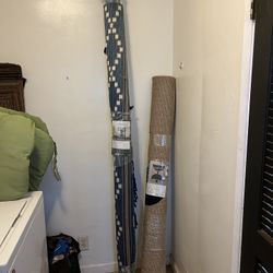 Outdoor Indoor Area Rug Blue