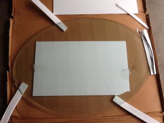 Cocktail Table Oval Glass