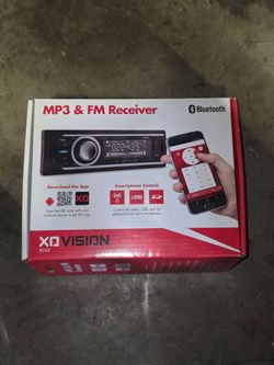 XO Vision XD107 MP3 & FM Bluetooth Car Receiver