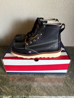 NEW Thorogood 6" Black American Heritage Men's Leather Boots (contact info removed) Size 7 D