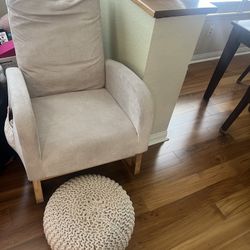 Lux Plush Rocking chair 