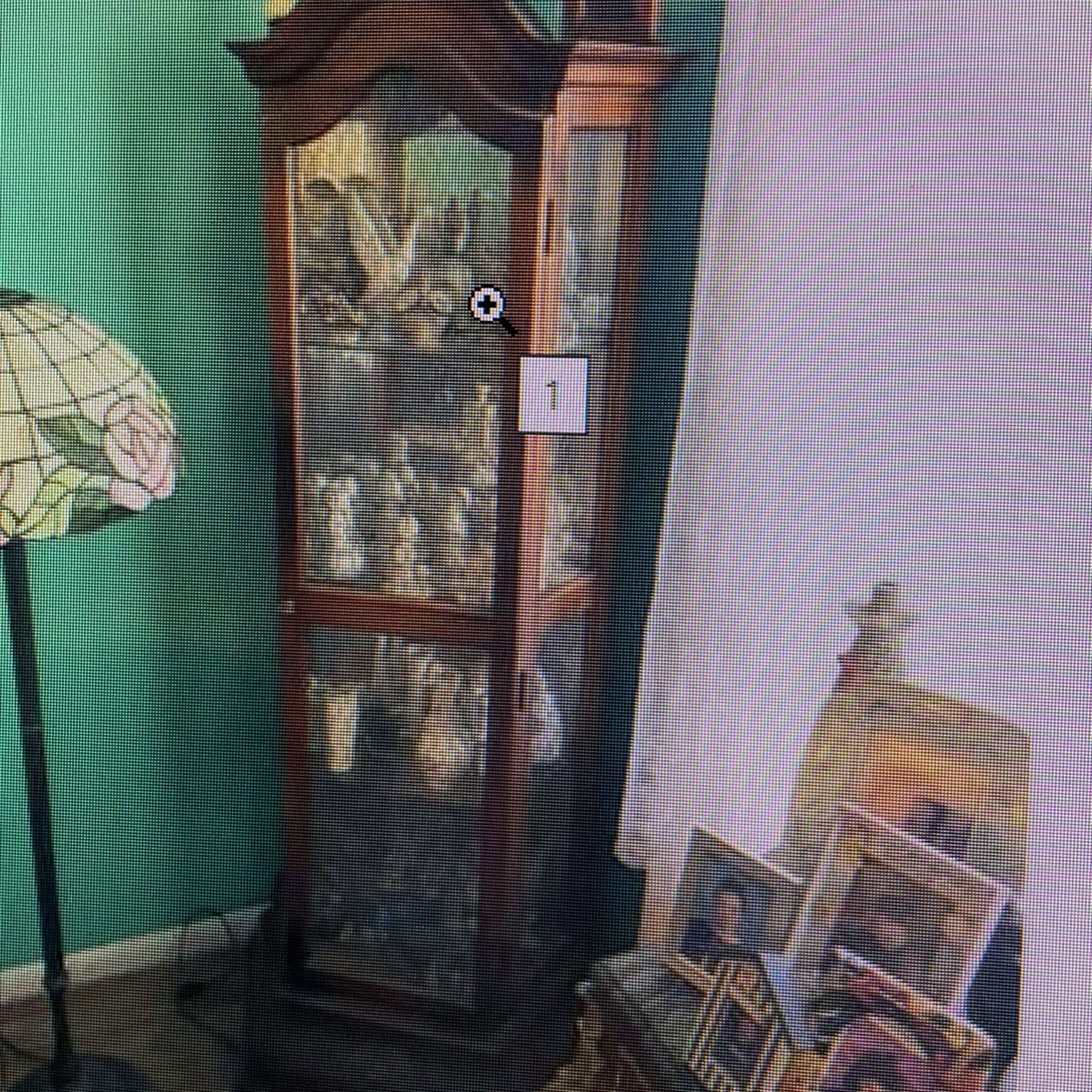 Antique glass Display cabinet