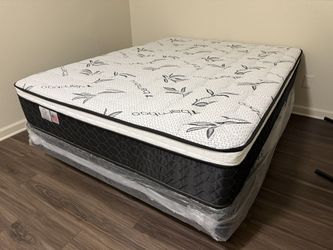 Cal king pillow top!