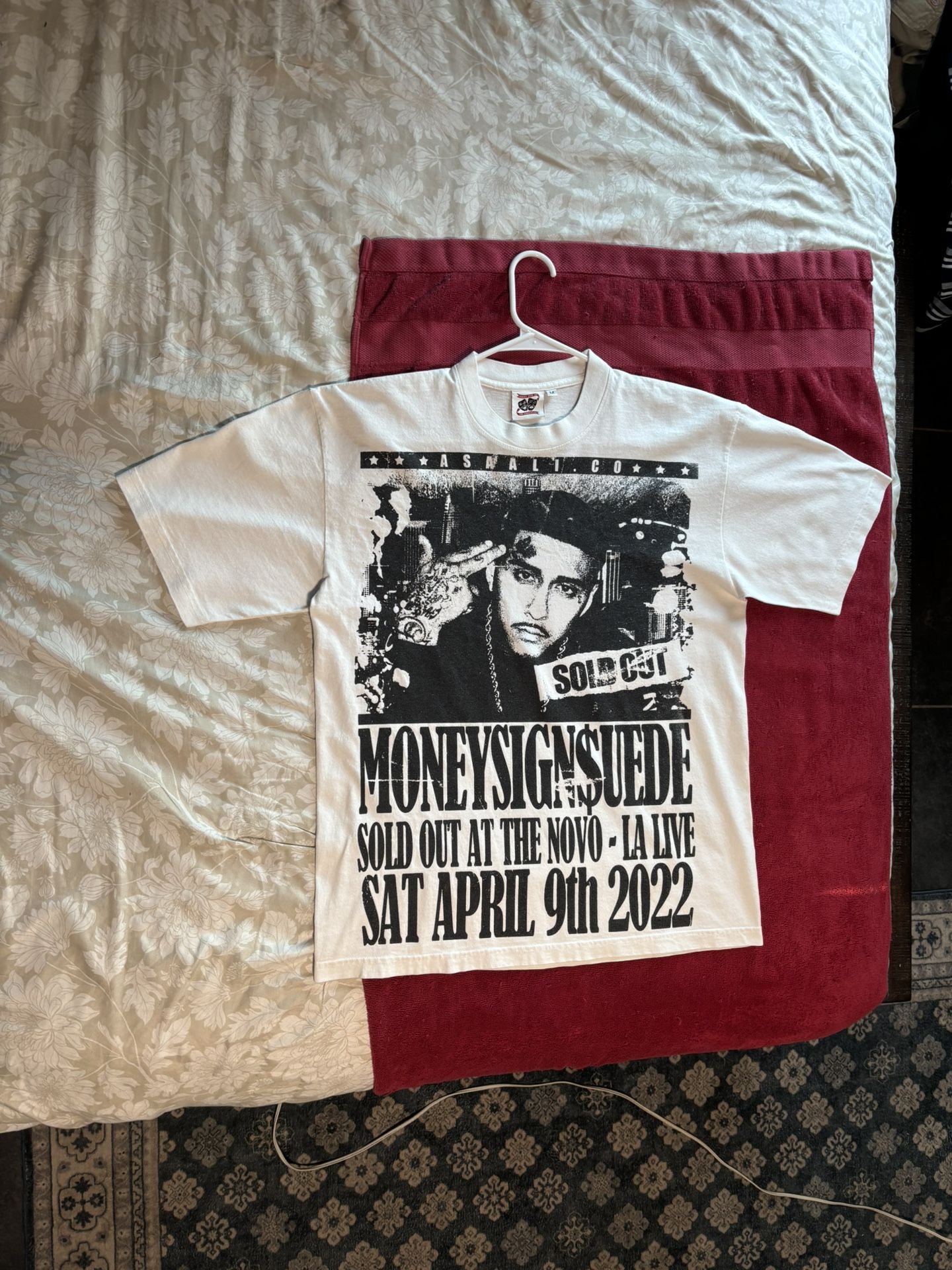 Moneysignsuede T-shirt (Asaali)