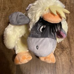 Plush Eeyore Dressed As A Duck 