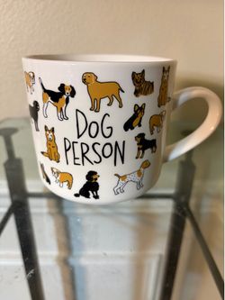 Dog person opalhouse 16 oz stoneware dog person mug