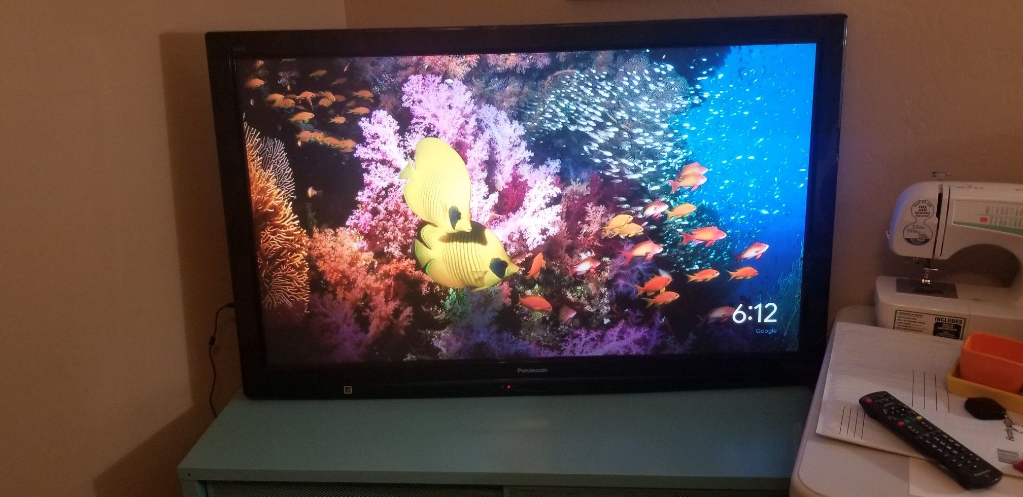 Panasonic flat screen TV 50"