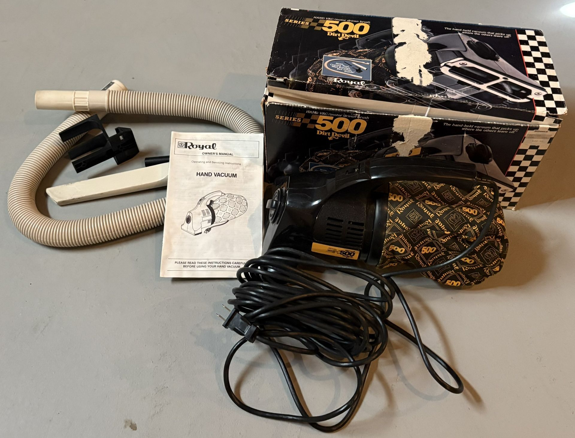 Portable Dirt Devil Hand Vacuum ($15 OBO)
