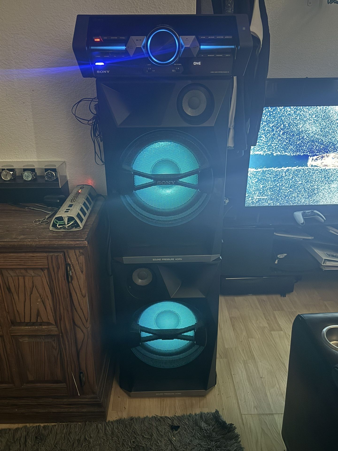 Sony Shake-33 2200W Speakers and Receiver