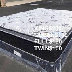 Mattress New Sets Plush Pillow Top 