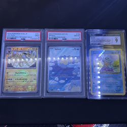 Pokemon slabs