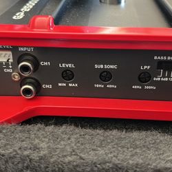 Crunch 2500w Amp 