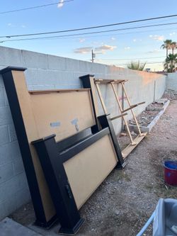 Free queen bed frame
