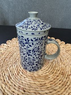 Porcelain Tea Mug With Infuser