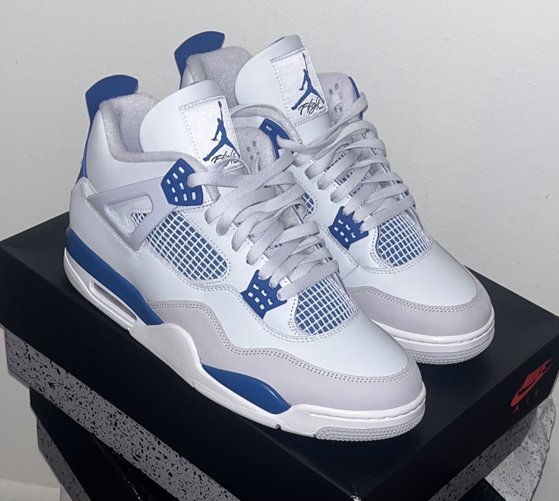 Military Blue 4s Size 12