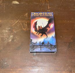 Dragon Heart A New Beginning Vhs Tape