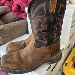 Justin Work Boots Size 12