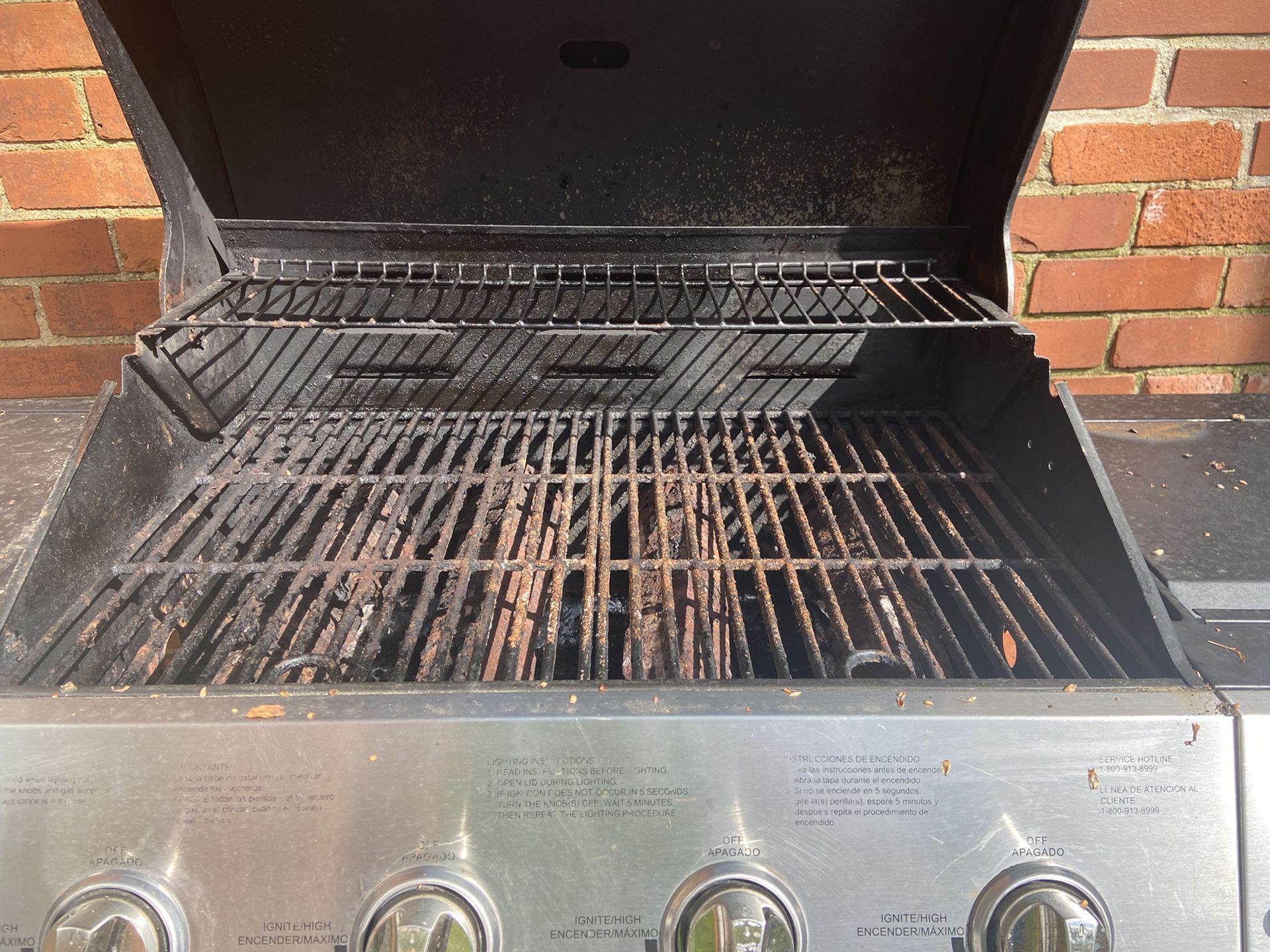Free gas Grill