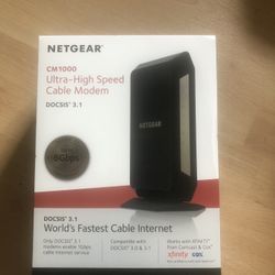 Netgear Nighthawk CM1000v2 DOCSIS 3.1 Cable Modem 