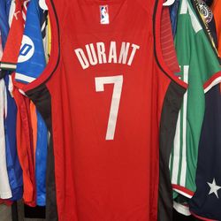Red Houston Rockets KD JERSEY 