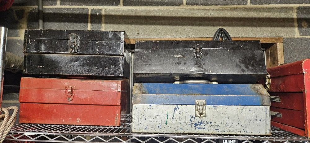 Vintage ToolBoxes And Tool Chest