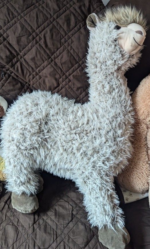 Jumbo Stuffed Lama