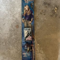 Hannah Montana Fishing Pole And Tackle Box