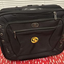Ogio Lucin Wheeled Laptop Briefcase (Black