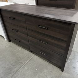 New! 6-Drawer Espresso Dresser, bedroom dresser, Oak Color dresser, clothing storage unit, bedroom closet, closet storage, cabinet, Dresser, matching 