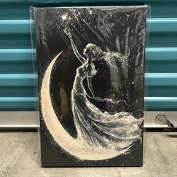 Lady of the Moon  12” X 18”