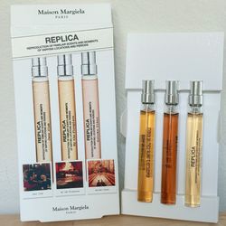 Maison Margiela fragrance woody travel spray set
