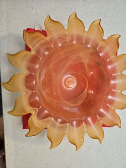 Glass Murano Dish
