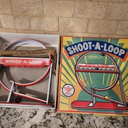 Vintage Shoot A Loop Game W Three Marbles