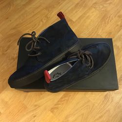 DEL TORO Shoes ( Navy Camo Chukka ) Size 7