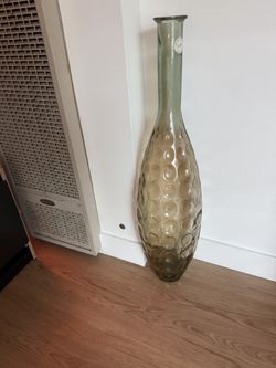 Olive green Vase