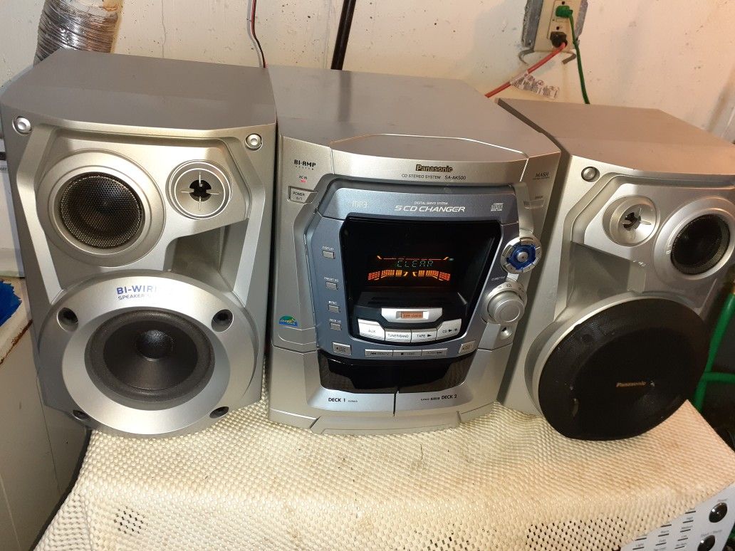 PANASONIC STEREO system