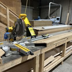Tiger Stop with Miter Saw