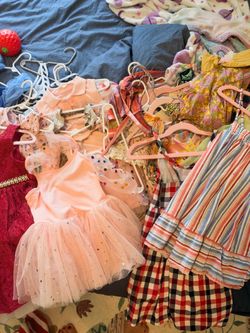 40+ pieces mix dresses and girl clothes
