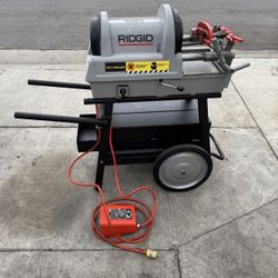 RIDGID 1822-I Auto Chuck Pipe Threading Machine