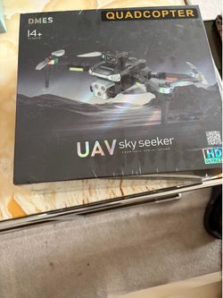 Brand new, factory sealed DMES UAV Quadcopter Drone.