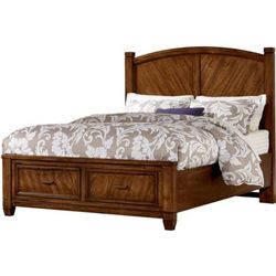 BRAND NEW SOLID WOOD BASSET STORAGE BED