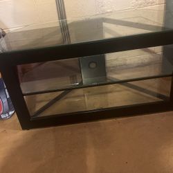 Glass TV Stand