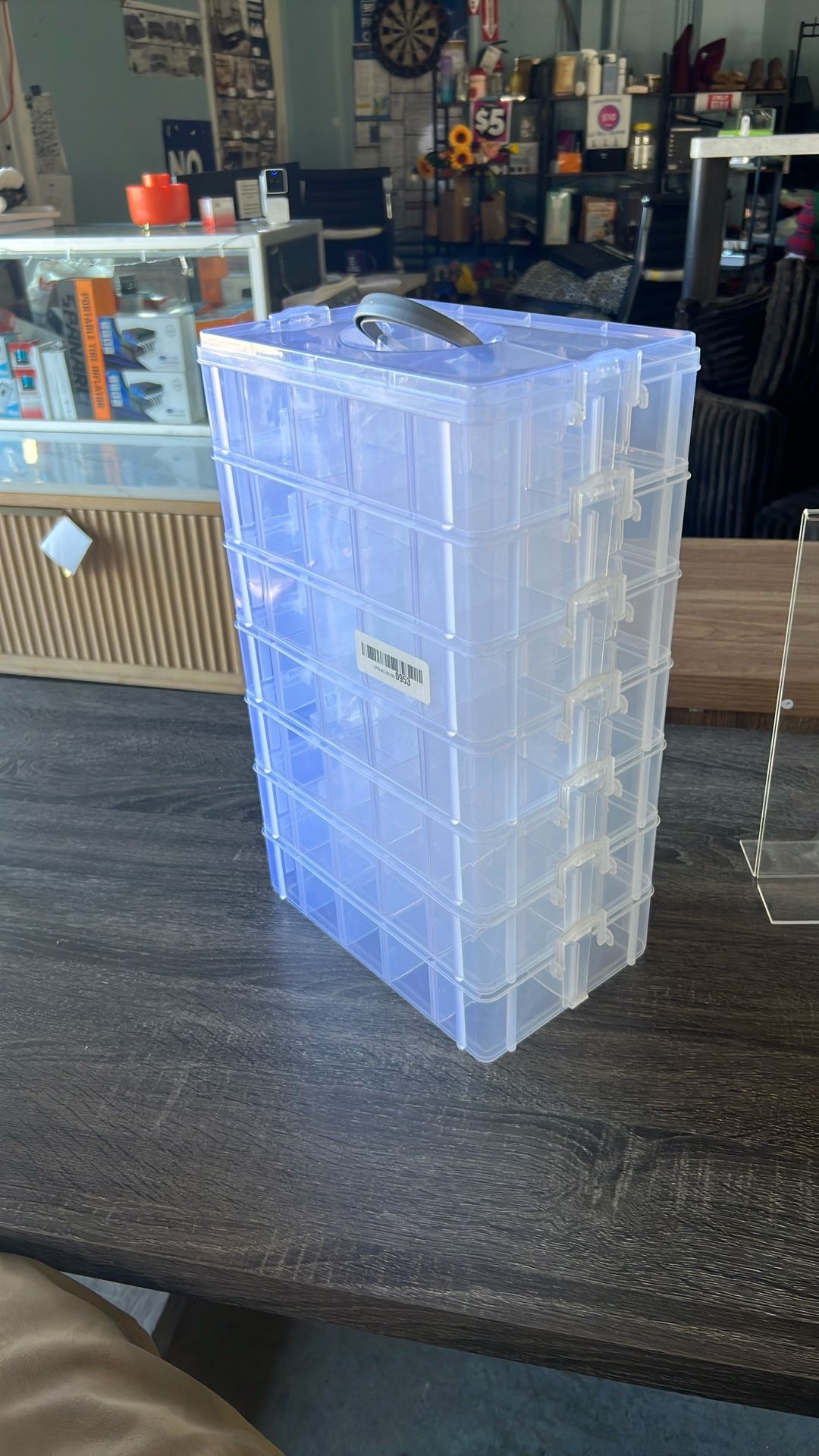 Brand: InsCraft – 7 Layers Stackable Organizer – Only $15! Great for toys, crafts, beads, screws, sewing supplies, office items, and more. ✨ Feature