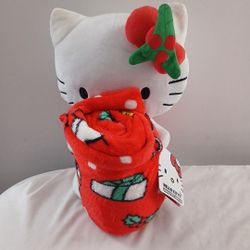 Hello Kitty Character Throw Set 
