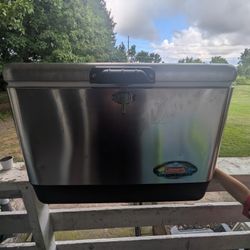 Coleman Stainless Steel 54 Quart Cooler