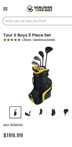 Tour X 5pc golf set